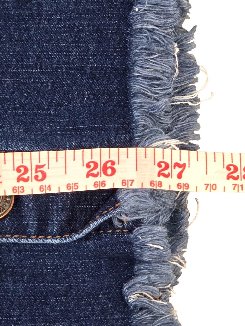 Wax Jean Dark Wash Button Down Denim Pinafore Dress Size Small Western Cowgirl - Picture 12 of 14